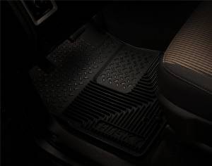 Husky Liners - Husky Liners 88-98 Chevy/GMC C/K Series Truck/73-93 Dodge Ram Heavy Duty Black Front Floor Mats | 51011 - Image 4
