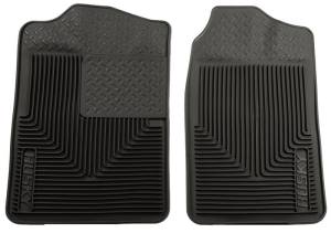 Husky Liners - Husky Liners 88-98 Chevy/GMC C/K Series Truck/73-93 Dodge Ram Heavy Duty Black Front Floor Mats | 51011 - Image 5