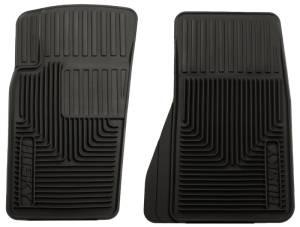 Husky Liners 07-11 Jeep Wrangler (Base/Unlimited)/02-07 Liberty Heavy Duty Black Front Floor Mats | 51081 - Image 2