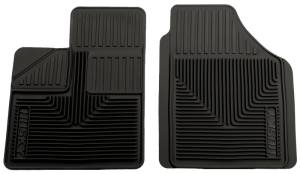 Husky Liners 01-06 Acura MDX/03-08 Honda Pilot Heavy Duty Black Front Floor Mats | 51141 - Image 2