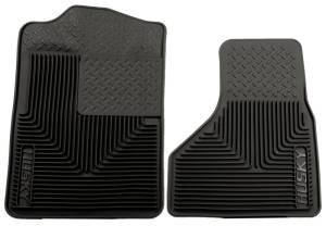Husky Liners 08-10 Ford F-250/F-350/F-450 SuperDuty Heavy Duty Black Front Floor Mats | 51201 - Image 2