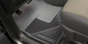 Husky Liners 08-10 Ford F-250/F-350/F-450 SuperDuty Heavy Duty Black Front Floor Mats | 51201 - Image 3