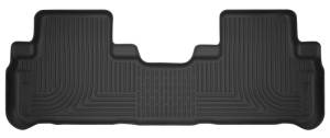 Husky Liners 14-18 Toyota Highlander X-Act Contour Black Floor Liners (2nd Seat) | 52641