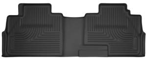 Husky Liners 07-14 Ford Edge / 07-15 Lincoln MKX X-Act Contour Black Floor Liners (2nd Seat) | 52681