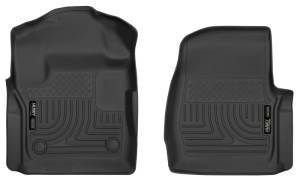 Husky Liners - Husky Liners 2017 Ford F250/F350 Series Standard Cab X-Act Contour Black Floor Liners | 52721 - Image 2