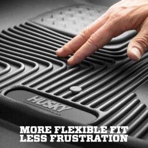 Husky Liners - Husky Liners 2017 Ford F250 Crew Cab Vinyl X-Act Contour Black Floor Liners | 52731 - Image 9