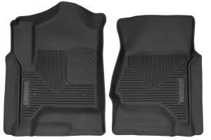 Husky Liners - Husky Liners 14 Chevrolet Silverado 1500 / GMC Sierra 1500 X-Act Contour Black Front Floor Liners | 53111 - Image 3