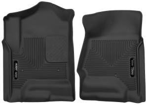 Husky Liners - Husky Liners 14 Chevrolet Silverado 1500 / GMC Sierra 1500 X-Act Contour Black Front Floor Liners | 53111 - Image 4