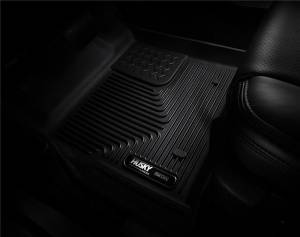 Husky Liners - Husky Liners 07-12 GM Silverado/Tahoe/Suburban/Escalade X-Act Contour Black Floor Liners (2nd Seat) | 53201 - Image 3