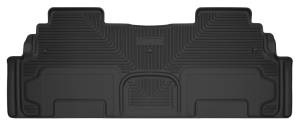 Husky Liners 08-15 Buick Enclave / 07-15 GMC Acadia X-Act Contour Black 2nd Seat Floor Liners | 53241