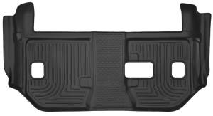 Husky Liners 15 Chevy Suburban / GMC Yukon XL w/ Bench Seat X-Act Contour Black 3rd Row Floor Liners | 53291