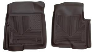 Husky Liners 09-12 Ford F-150 Series Reg/Super/Crew Cab X-Act Contour Black Floor Liners | 53311 - Image 4
