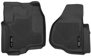 Husky Liners - Husky Liners 12-13 F-250/F-350/F-450 Super Duty X-Act Contour Black Front Floor Liners | 53321 - Image 5
