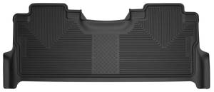 Husky Liners 21-23 Ford F-150 CC SC / 2017 F-250 SD CC X-Act Contour Rear Floor Liners - Black | 53381 - Image 3