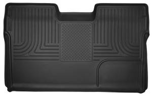 Husky Liners - Husky Liners 09-14 Ford F-150 SuperCrew Cab X-Act Contour Second Row Seat Floor Liner - Black | 53391 - Image 2