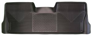 Husky Liners 09-12 Ford F-150 Reg/Super/Crew Cab X-Act Contour Black Floor Liners (2nd Seat) | 53411 - Image 1