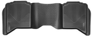 Husky Liners 10-12 Dodge Ram 1500/2500/3500 Crew/Mega Cab X-Act Contour Black Floor Liner (2nd Seat) | 53601 - Image 2