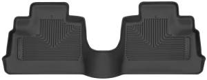 Husky Liners - Husky Liners 18-24 Jeep Wrangler JL X-Act Contour Black 2nd Row Floor Liners | 53671 - Image 4