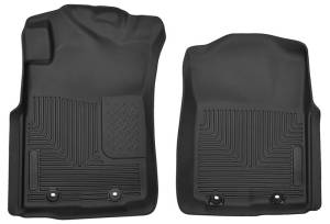 Husky Liners - Husky Liners 12-14 Toyota Tacoma Pickup(Crew / Ext / Std Cab) X-Act Contour Black Front Floor Liners | 53701 - Image 5