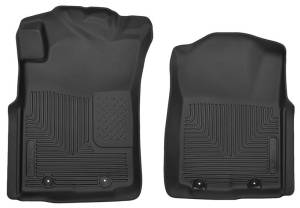 Husky Liners 05-11 Toyota Tacoma Pickup(Crew / Ext / Std Cab) X-Act Contour Black Front Floor Liners | 53721 - Image 5