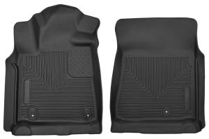 Husky Liners - Husky Liners 07-11 Toyota Tundra Pickup(Crew / Ext / Std Cab) X-Act Contour Black Front Floor Liners | 53731 - Image 5