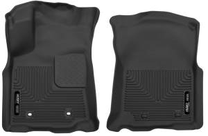 Husky Liners - Husky Liners 2016 Toyota Tacoma Double Cab Pickup Black Front Floor Liners | 53741 - Image 3