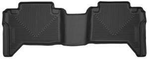 Husky Liners 05-14 Toyota Tacoma Crew Cab Pickup X-Act Contour Black 2nd Seat Floor Liner | 53801 - Image 2