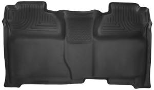 Husky Liners - Husky Liners 14-15 Chevy Silverado Crew Cab X-Act Contour Black 2nd Row Floor Liners | 53901 - Image 3