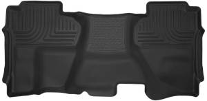Husky Liners - Husky Liners 14-15 Chevy Silverado Double Cab X-Act Contour Black 2nd Row Floor Liners | 53911 - Image 3