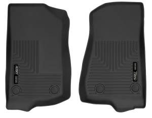 Husky Liners 19-24 Jeep Wrangler JL/JLU X-Act Contour Black Front Floor Liners | 54531
