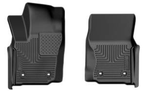 Husky Liners 2024 Toyota Tacoma Crew Cab w/Automatic Trans. X-act Contour Front Floor Liner - Black | 54581