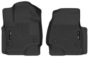 Husky Liners 18-22 Ford Expedition / 18-19 Lincoln Navigator X-Act Contour Black Front Floor Liners | 54651