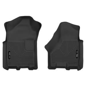 Husky Liners 19-22 Dodge Ram 2500/3500 CC/EC X-Act Contour Black Front Floor Liners | 54801