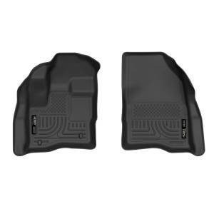 Husky Liners 10-19 Ford Taurus / 09-16 Lincoln MKS X-act Contour Series Front Floor Liners - Black | 55621