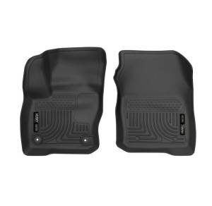 Husky Liners 12-15 Ford Focus X-act Contour Series Front Floor Liners - Black | 55681 - Image 1