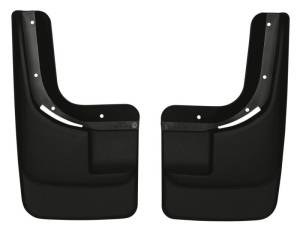 Husky Liners 04-12 Chevrolet Colorado/GMC Canyon Custom-Molded Front Mud Guards | 56701 - Image 1