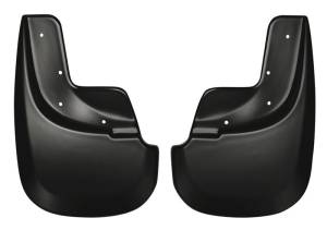Husky Liners 04-12 Chevrolet Colorado/GMC Canyon Custom-Molded Front Mud Guards (w/Large Flares) | 56811 - Image 3