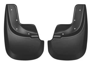 Husky Liners 04-12 Chevrolet Colorado/GMC Canyon Custom-Molded Front Mud Guards (w/Large Flares) | 56811 - Image 4