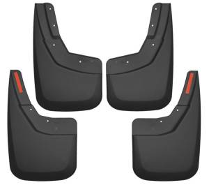 Husky Liners - Husky Liners 14-17 Chevy Silverado 1500 / 15-16 Silverado 2500 HD Front and Rear Mud Guards - Black | 56886 - Image 2