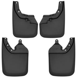 Husky Liners 16-22 Toyota Tacoma w/ OE Fender Flares Front and Rear Mud Guards - Black | 56946 - Image 2