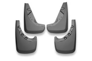 Husky Liners - Husky Liners 2024 Toyota Tacoma CC/DC (w/Factory Flares) Front & Rear Mud Guards - Black | 56956 - Image 1