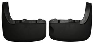 Husky Liners 10-12 Dodge Ram 3500 Dually Custom-Molded Rear Mud Guards (w/Flares) | 57191 - Image 4