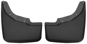 Husky Liners - Husky Liners 15 Chevrolet Silverado 3500 HD Black Dually Rear Mud Guards | 57871 - Image 2