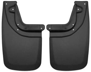 Husky Liners - Husky Liners 05-12 Toyota Tacoma Regular/Double/CrewMax Cab Custom-Molded Rear Mud Guards | 57931 - Image 3