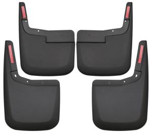 Husky Liners 2015-2017 Ford F-150 w/o Fender Flares Front and Rear Mud Guards - Black | 58446