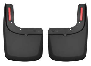 Husky Liners 2017 Ford F-250 / F-350 Super Duty Black Front Mud Guards (w/Flares) | 58471