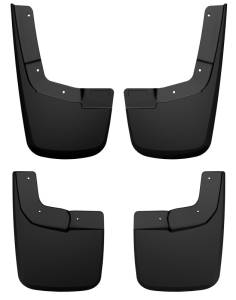 Husky Liners - Husky Liners 2024 Ford Ranger XLT (Excl. Raptor) Front & Rear Mud Guards - Black | 58546 - Image 1