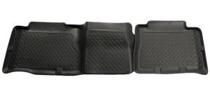 Husky Liners - Husky Liners 02-06 Cadillac Escalade/GMC Yukon/Denali Classic Style 2nd Row Black Floor Liners | 61451 - Image 2