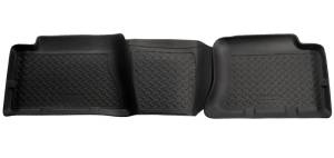 Husky Liners - Husky Liners 04-06 Chevrolet Silverado/GMC Sierra 1500 Classic Style 2nd Row Black Floor Liners | 61471 - Image 3