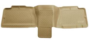 Husky Liners 01-06 Chevy Suburban/Yukon XL/Denali XL Classic Style 2nd Row Tan Floor Liners | 62753